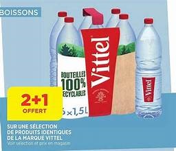 Бутылки Vittel